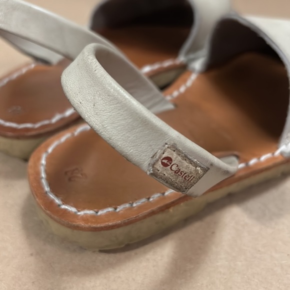 CASTELL Handmade MIBO Menorca TAUPE KIDS AVARCAS size EU 28 US 11 - Picture 4 of 12